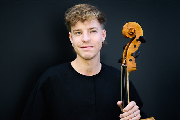 Cellist James Morley