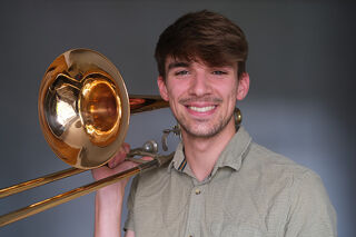 Trombonist Samuel Franks