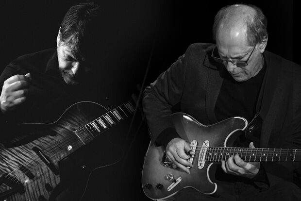 Jazz guitarists Lorne Lofsky and Nigel Price