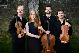 The Fibonacci string quartet
