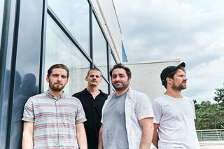 portrait of jazz band Pablo Held and the Buoyancy Band