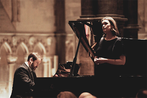 Mezzo-soprano, Helen Charlston and pianist Sholto Kynoch