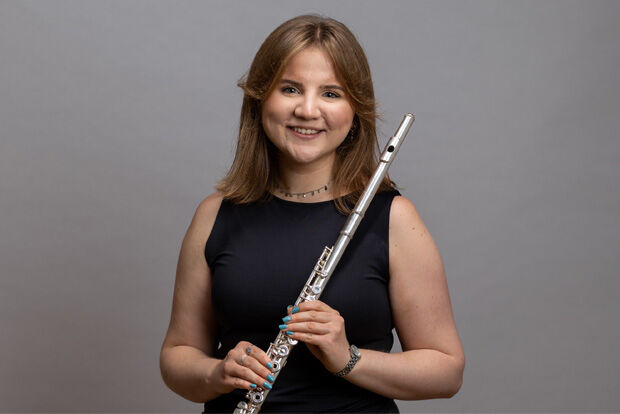 Flautist Lucy Kerby