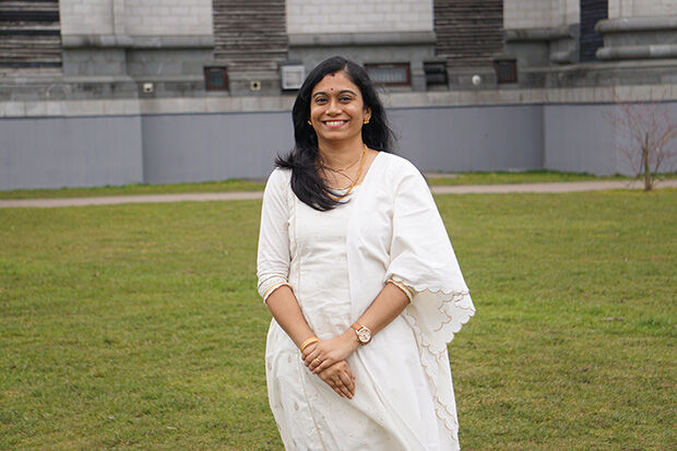 Indian musician and lecturer Dr Radhika Balakrishnan