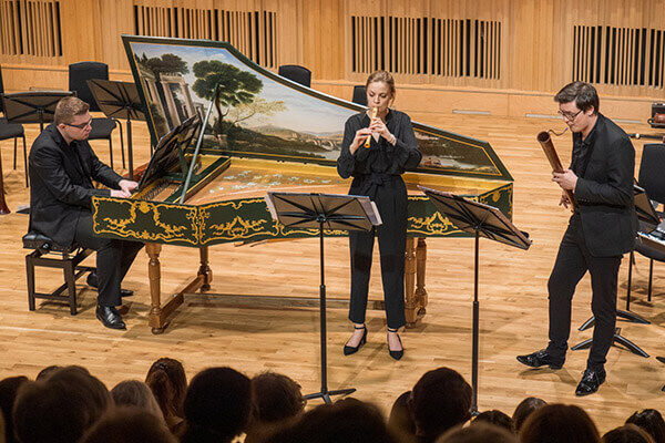 Student historical performance - recorder, harpsichord, oboe