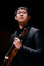 Violinist Yuwen Fan
