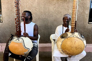 Gambian music duo Mamudou Susso & Suntou Susso