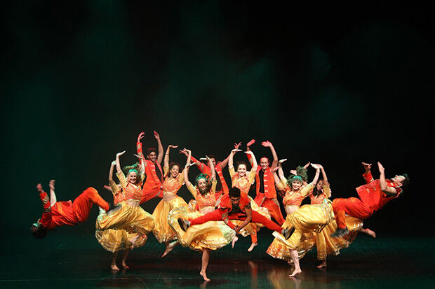 Bollywood dance troupe Banglaflex
