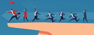 7 Reason Business Management 1200x450 - Cartoon business people running right to left