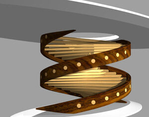 'Helix' Table Designs