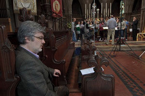 Choir in action