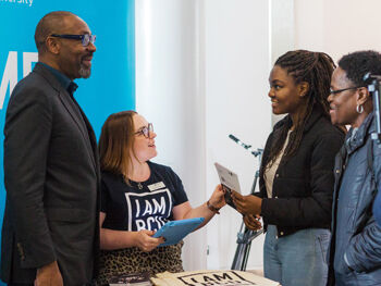 Lenny Henry meets visitors at Open Day Lenny Open Day news