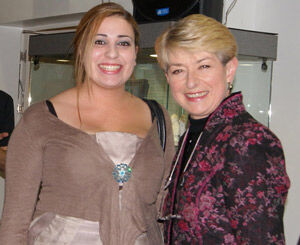 Nathalia Guarascio with Kay Alexander