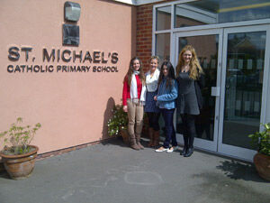 Spanish Students at St Michaels