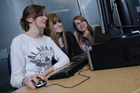 Students at the Faculty of Technology, Engineering and the Environment
