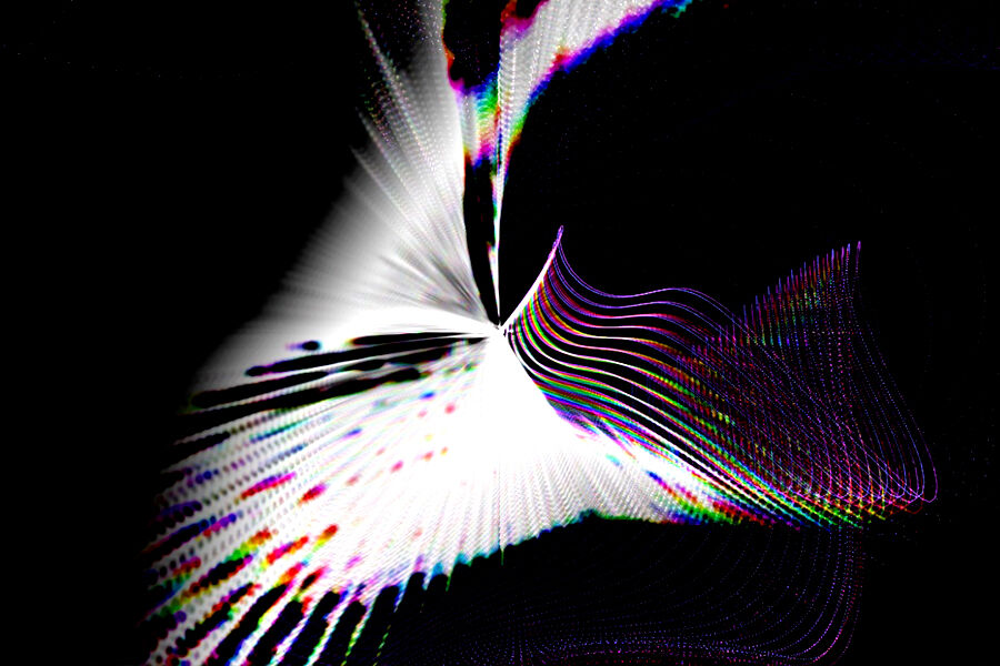 Interactive Leap Motion installation