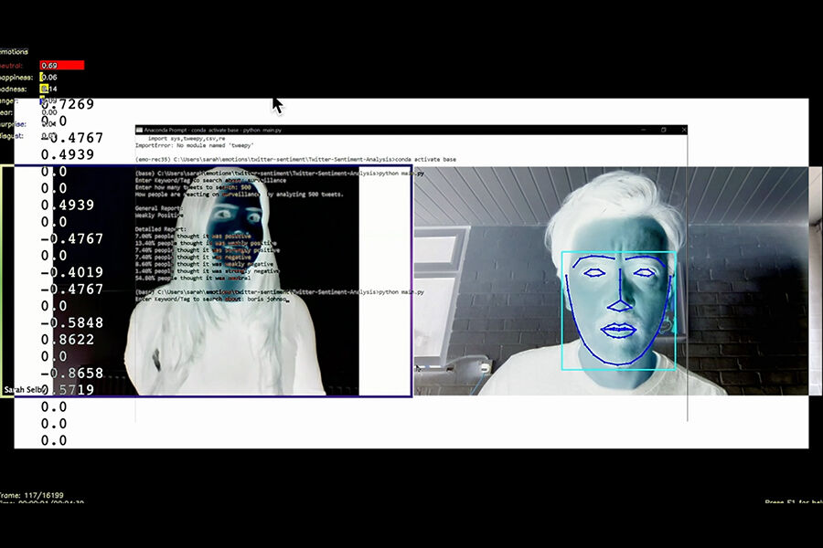 Emotion Detection - Video installation