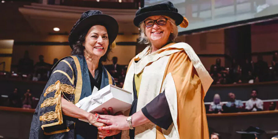 BCU Chair Anita Bhalla and Dr Eileen Schofield