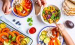 Advanced Diabetes Care - Table with a meal of colourful fresh food