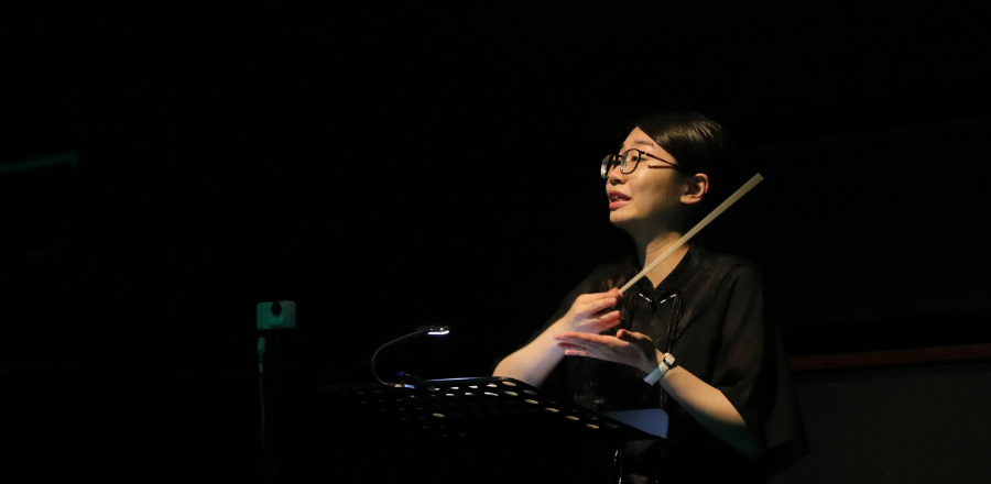 RBC graduate Anna Ho directing her latest opera.