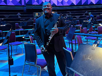 Master of Music alumnus Anton Clarke-Butler