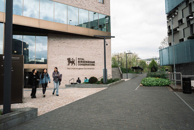 "Royal Birmingham Conservatoire", "Part of Birmingham city University", "ingham"