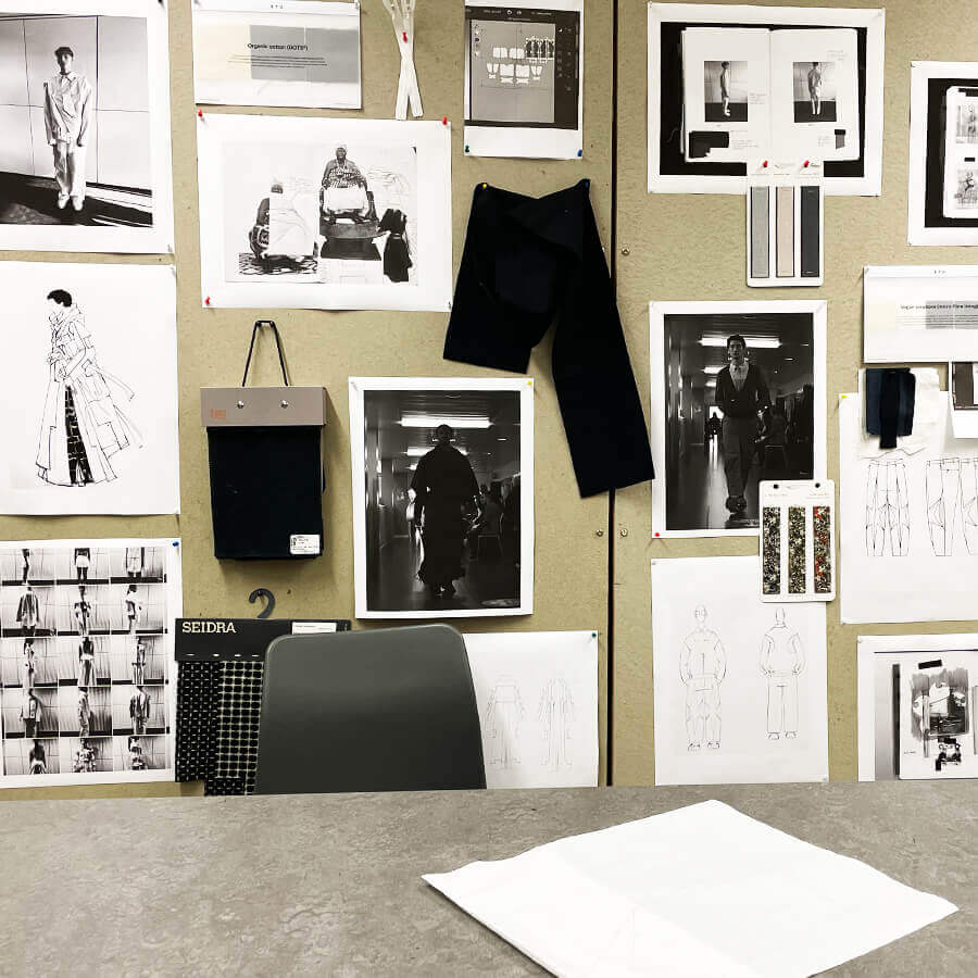 BA Fashion Design example third year work