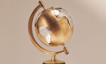 Jewellery and Silversmithing HND student artwork of globe