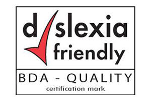 Dyslexia Friendly accredition logo bda logo