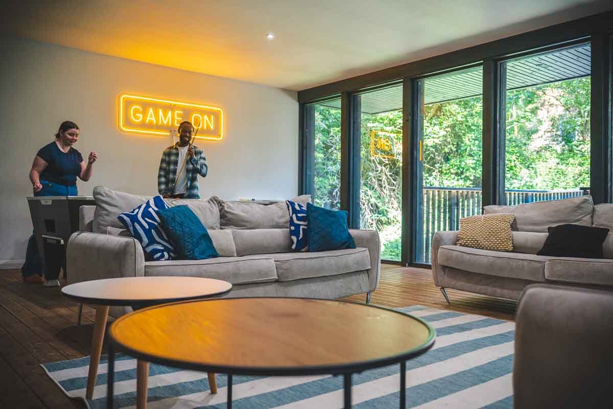 Beech Gardens student accommodation social area