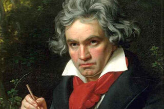 Portrait of Ludwig van Beethoven