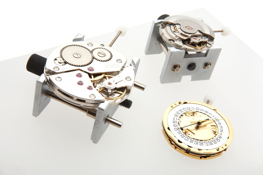 Clock workings on Horology BA (Hons) degree course