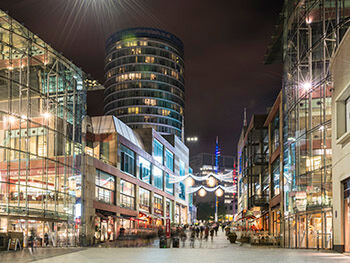 Birmingham Bullring at Night