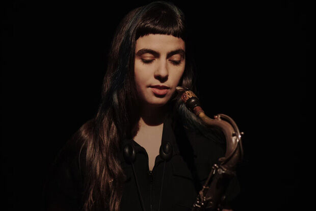 Jazz saxophonist Camila Neppia