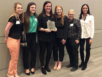 Photo of students from Birmingham City University and Auburn University