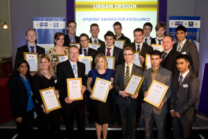 Students from the School of Property, Construction & Planning