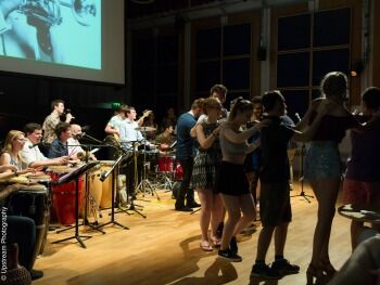 BCU Afro Cuban band- conga