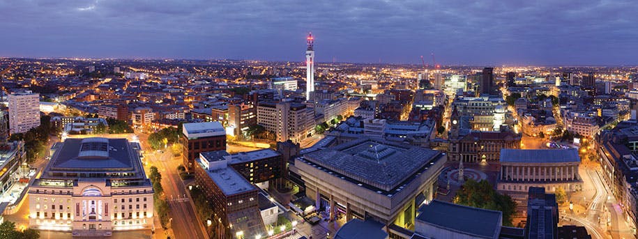 View of Birmingham