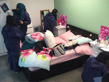Crime Scene Room Crime Scene Room - News Story
