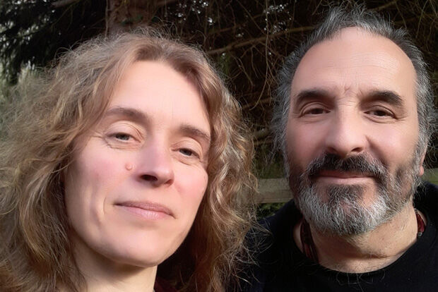 jazz violist Faith Brackenbury and the late jazz drummer Tony Bianco