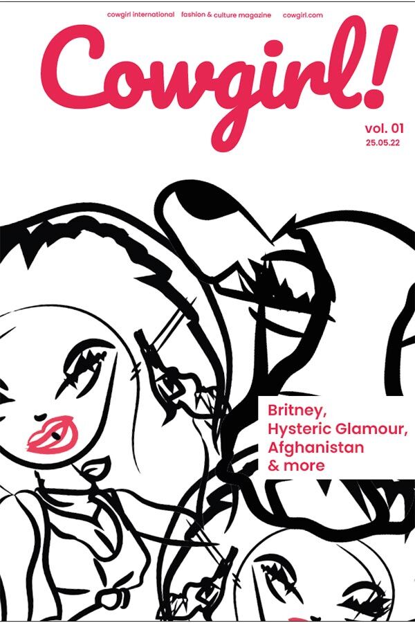 Cowgirl magazine cover - Britney, Hysteric Glamour, Afghanistan and more