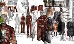 Design portfolio extracts: featuring designers Amy Plant, Kimberly Gayle, Saona Tomlinson (left to right)