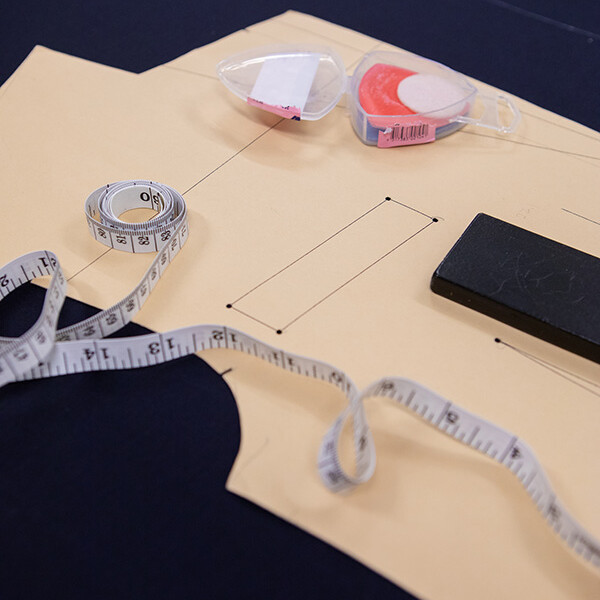 Fashion design toil drawing