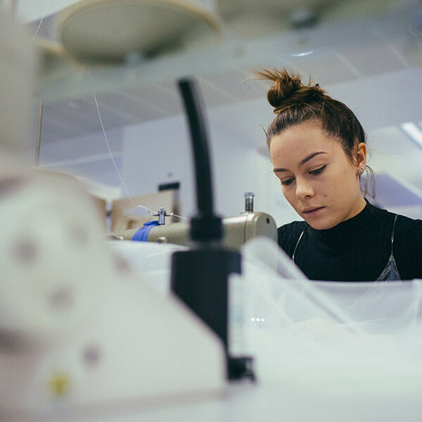 Garment technology sewing room