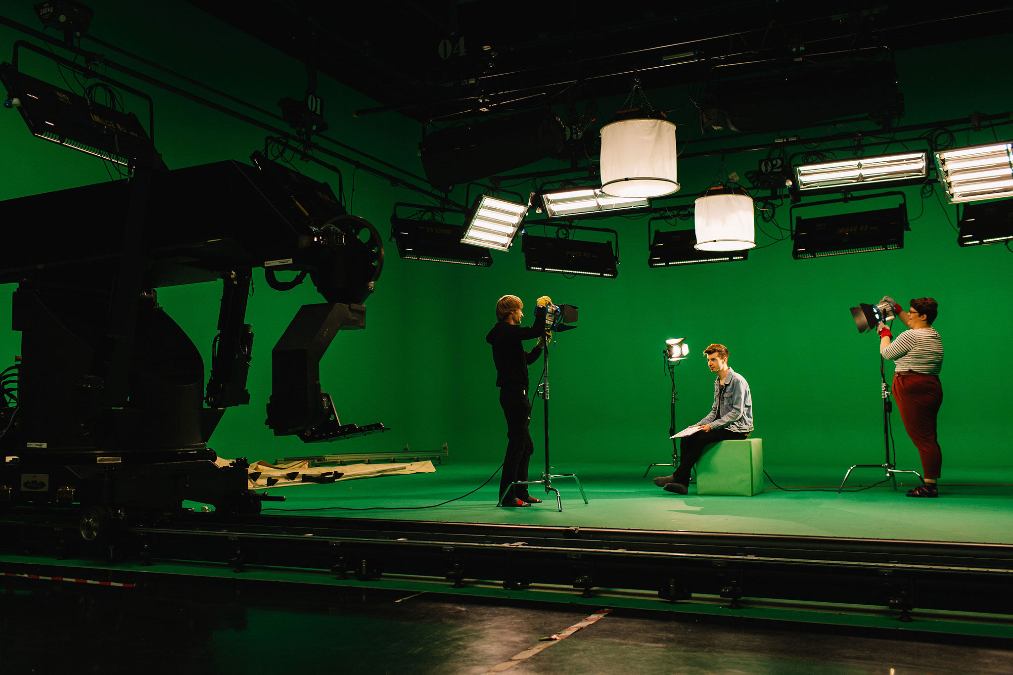 TV Studio B (Giant Green Screen)