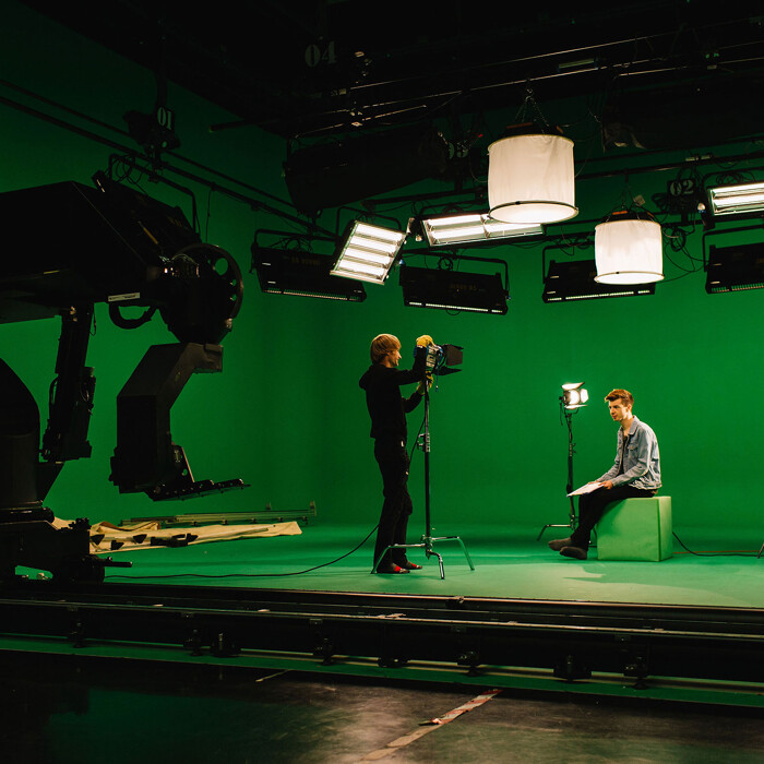 TV Studio B (Giant Green Screen)
