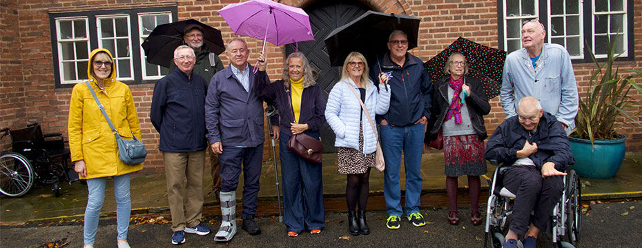Left to right: Beverley, Alistair, David, Donald, Heather, Lorraine, Ian, Pip, Barry and Simon