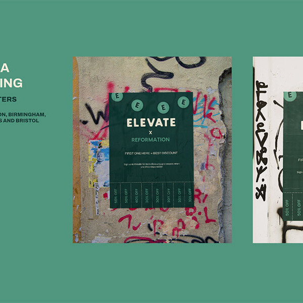 Guerilla Marketing student project - tearoff posters