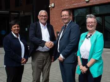 Group photo of HIWM and BCU