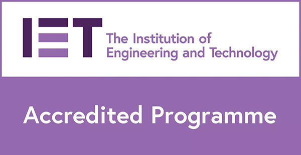 IET accredited programme logo